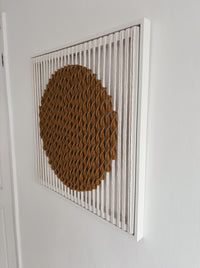 Macrame Wall Art - Framed Howl rust – KELMI