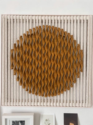 Macrame Wall Art - Framed Howl rust – KELMI