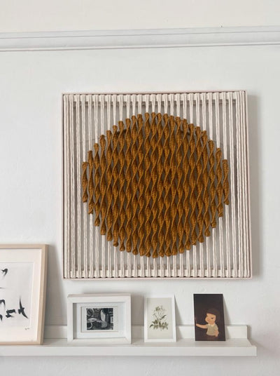 Macrame Wall Art - Framed Howl rust – KELMI